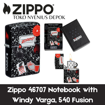Zippo 46707 Zippo Notebook with Windy Varga, 540 Fusion