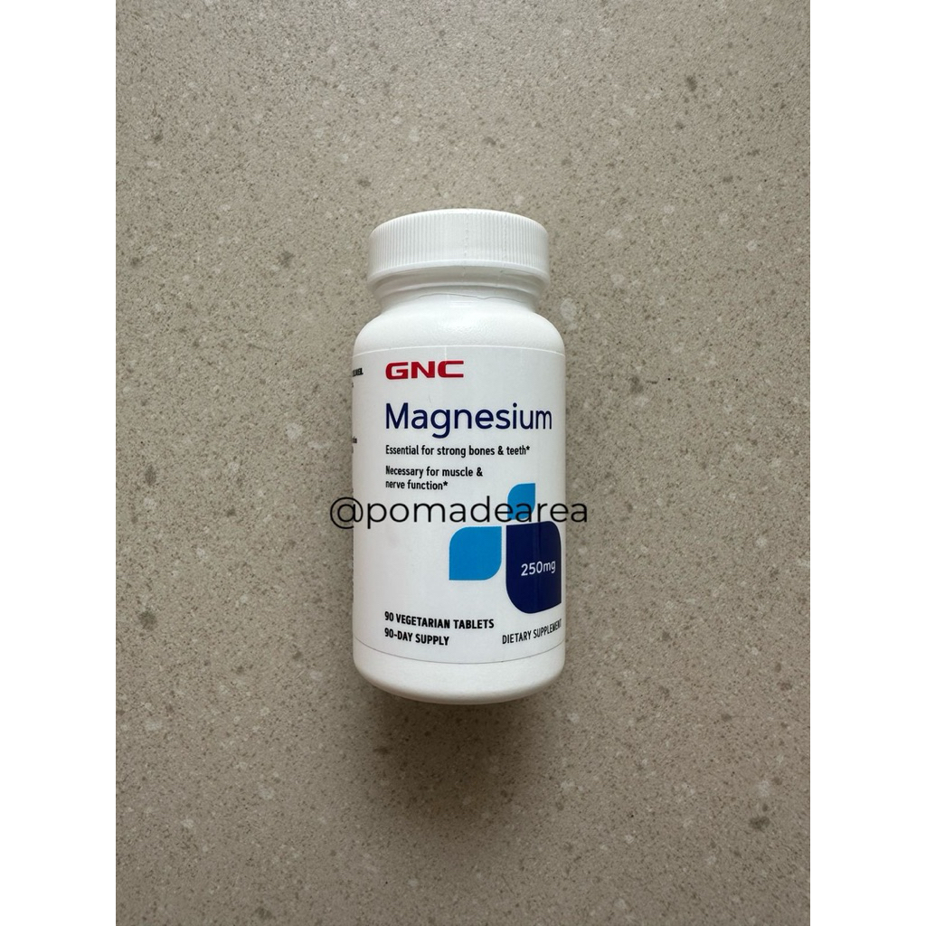GNC Magnesium 250mg 90 Tablets