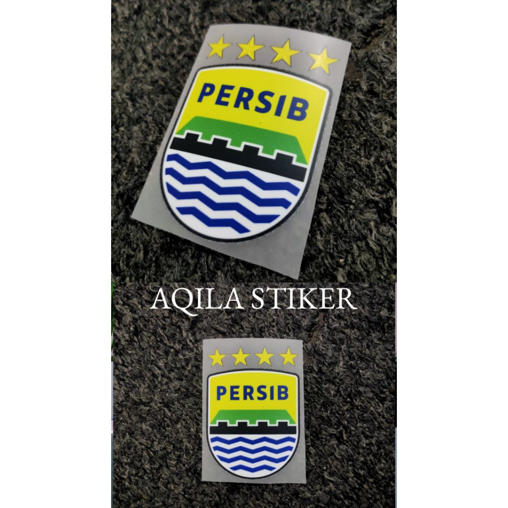 

stiker persib cuting sticker persib bintang 4