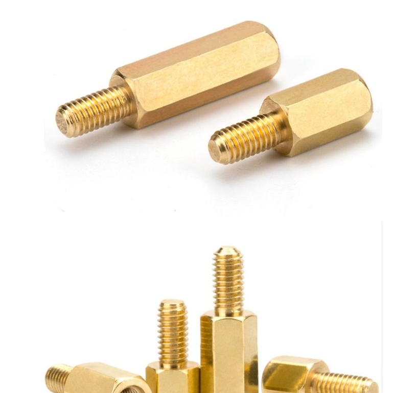 PANGKON PCB KUNINGAN  SPINCER SPICER SPACER M3 DUDUKAN PCB SET BAUT DAN MUR