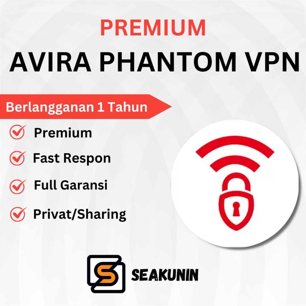 Avira Phantom VPN 1 Tahun