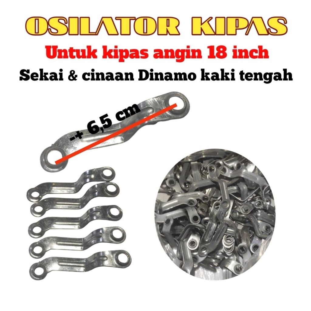 osilator/kreng penggerak dinamo kipas angin 18inch RRT