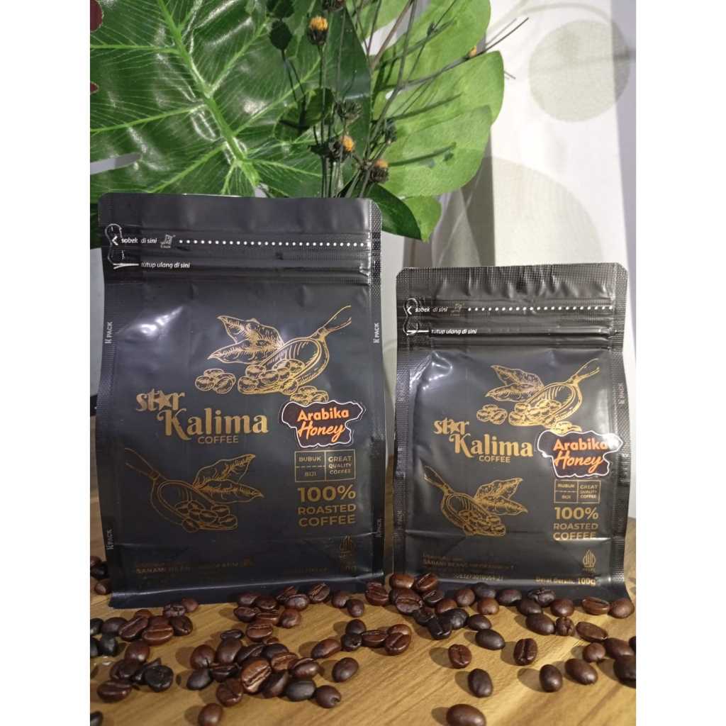

Kopi Arabika Honey Star Kalima 250 gr
