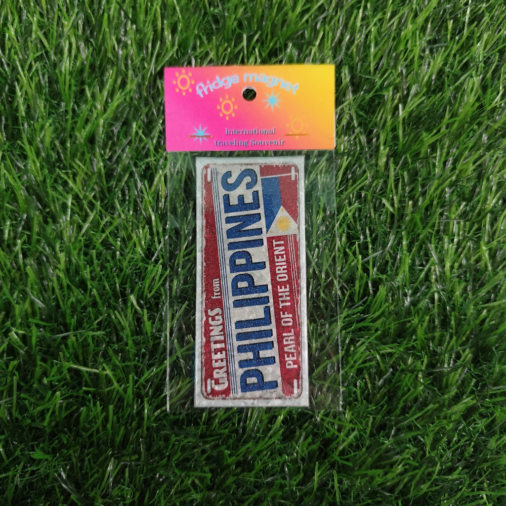 Magnet Tempelan Kulkas Filipina Souvenir Oleh-Oleh Filipina Manila