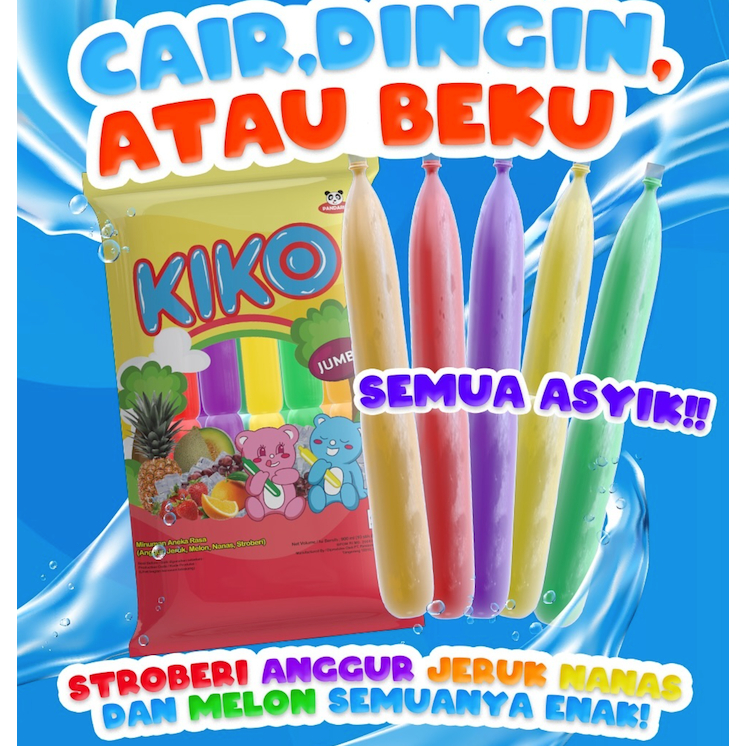 

Kiko Stick Es Minuman Aneka Rasa - 10 stick x 50 ml