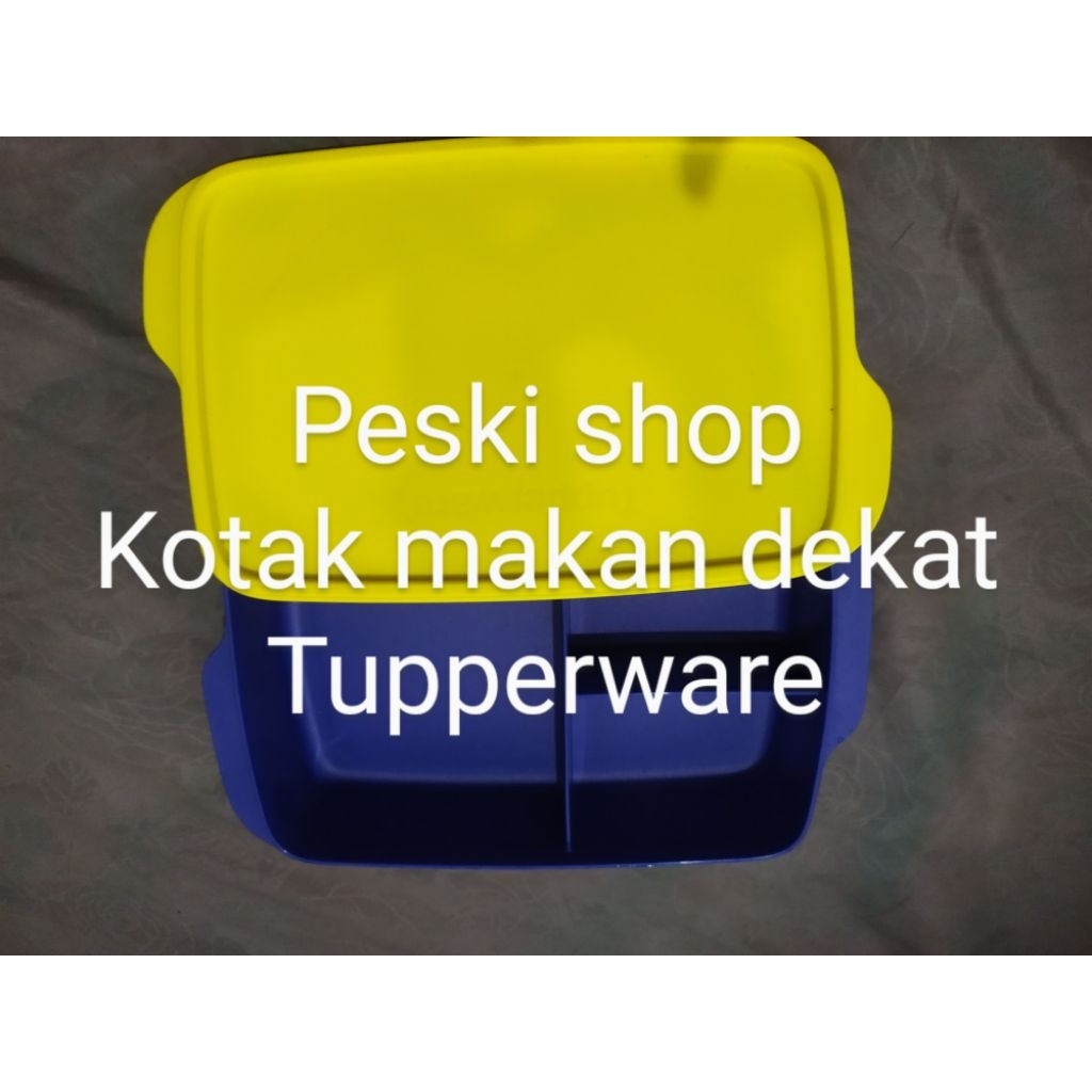 Termurah kotak makan sekat tupperware