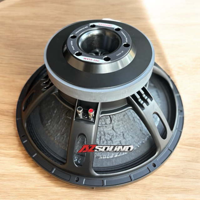 SPIKER BALAP WISDOM W450 20C 99 db - Vc 4,5” COCOK BUAT BOX CLA F1 TURBO JOSS