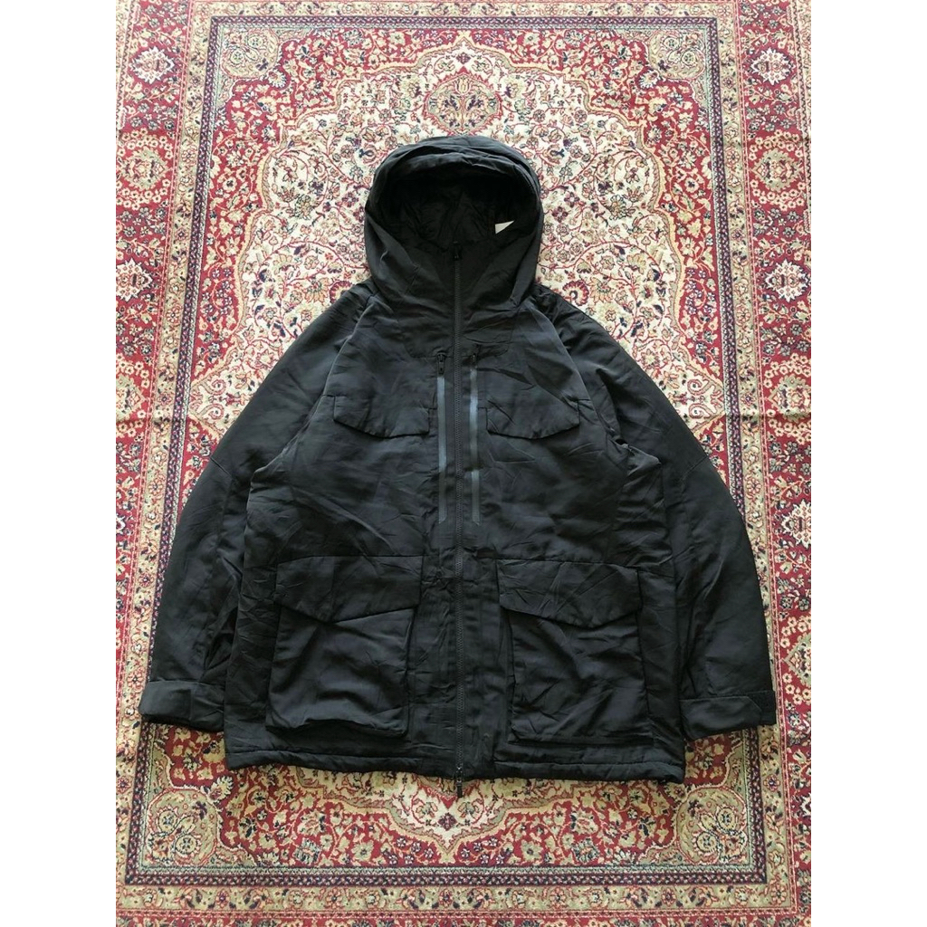 Uniqlo x white mountaineering overszied hybrid down parka 3D CUT jacket  Uniqlo winter jacket F683