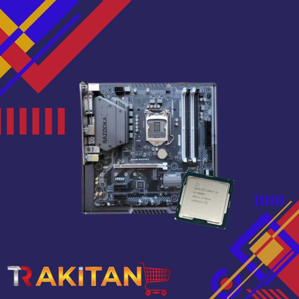 i5 9600K Msi B360M Bazooka LGA1151 DDR4