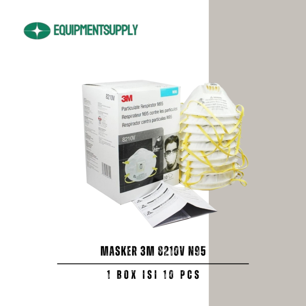Masker 3M 8210V N95 isi 10