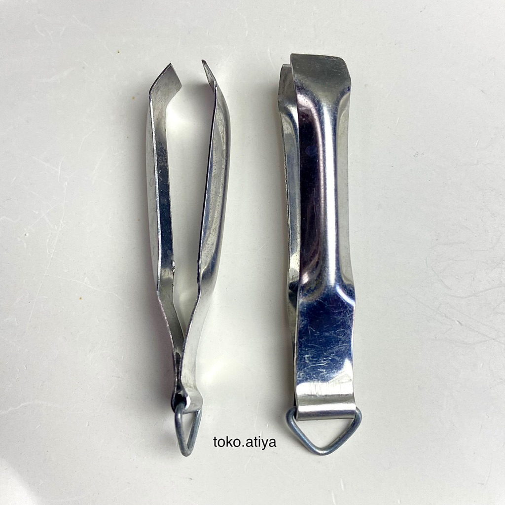 Pinset Cabut Bulu Rambut Lebar / Catut Jenggot Alat Pencabut Bulu Rambut Alis Ketiak Uban