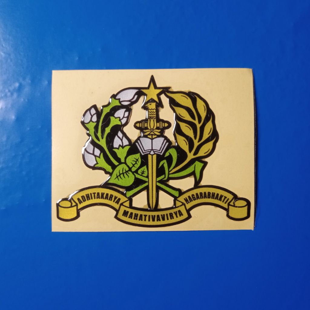 

Sticker Timbul Adhitakarya Mahativavirya Nagarabhakti