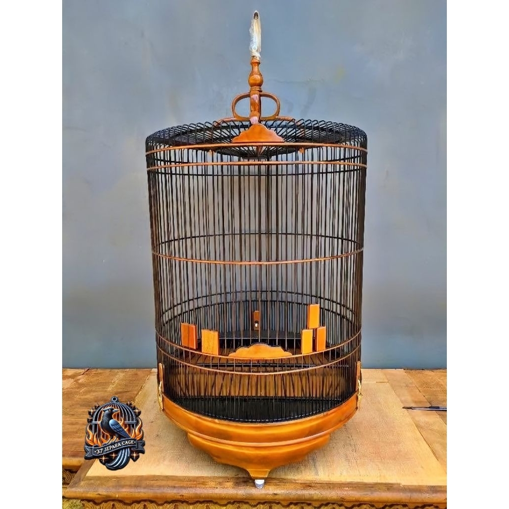 sangkar kacer/murai no tebok standar no.2 jati