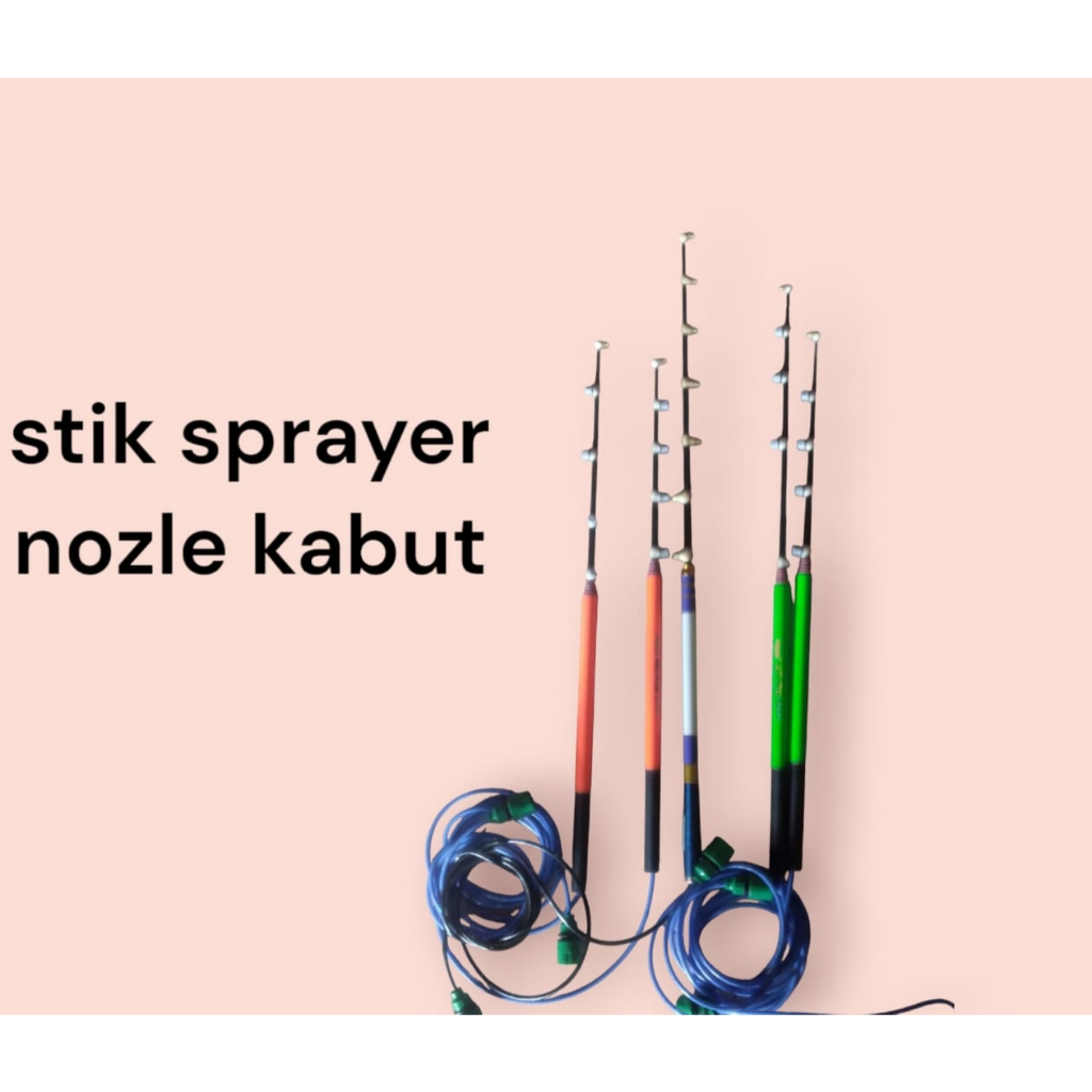 STIK SPRAYER 3,2 METER NOZEL KABUT.stik pertanian