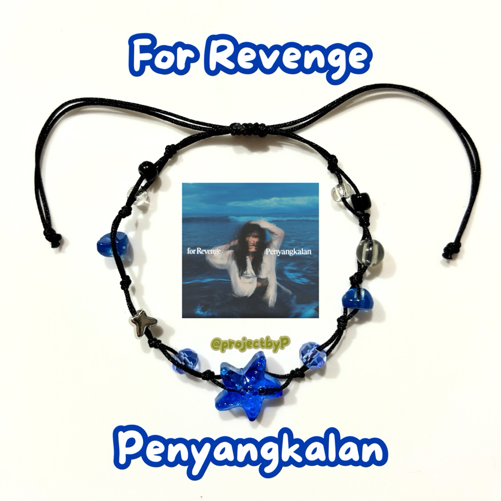 For Revenge Bracelet Edition “Serana -For Revenge / Gelang Album For Revenge Inspirasi / Gelang Tali