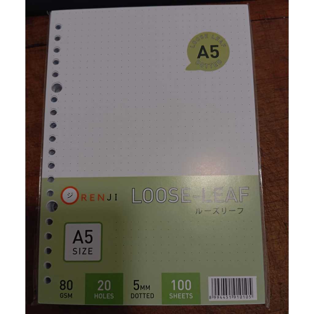 

Gramedia Yogya - Orenji Loose Leaf A5 100 Lembar Dot Titik / Kurnia Agung