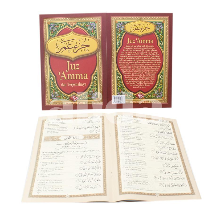 JuzAmma Buku Juz'Amma dan Terjemah UkBESAR, Juz Amma Pustaka Ibnu Umar