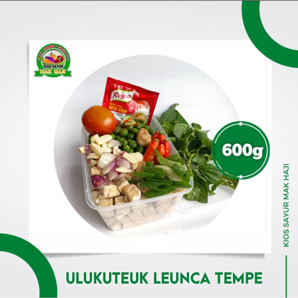 

Paket ulukuteuk leunca tempe 1pcs
