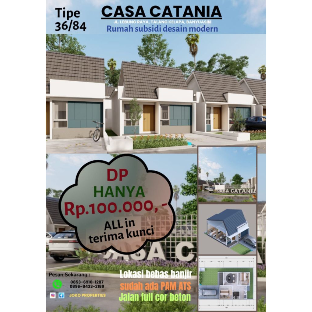 Brosur Perumahan Subsidi Palembang