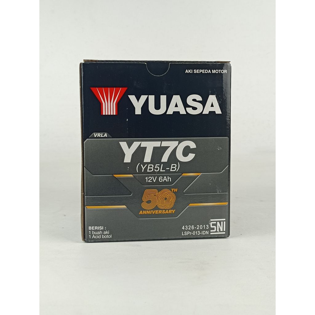 Aki Yuasa YT7C YB5L-B semi kering MF