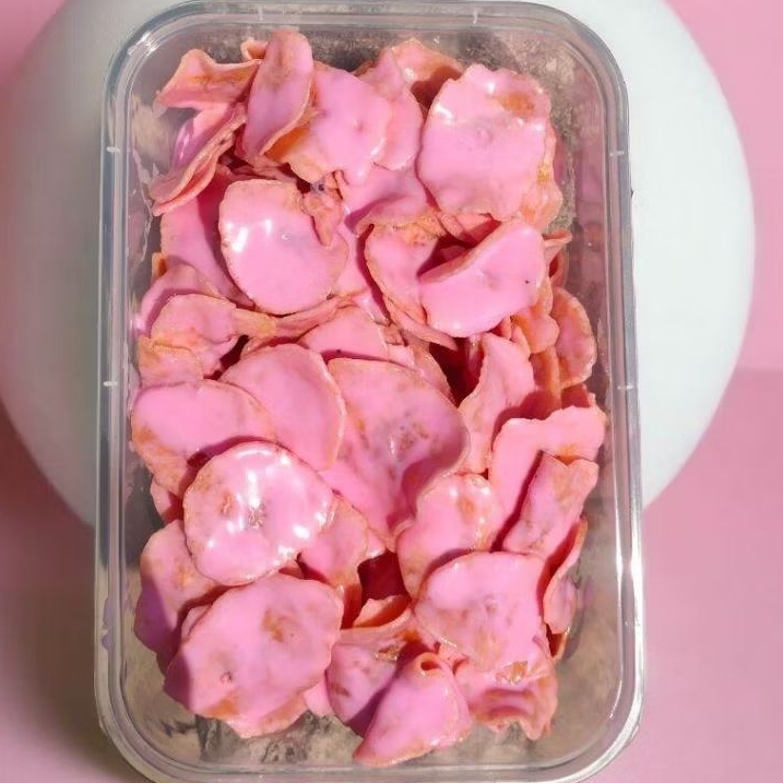 

KERIPIK PISANG STRAWBERRY lumer/berat 150gr