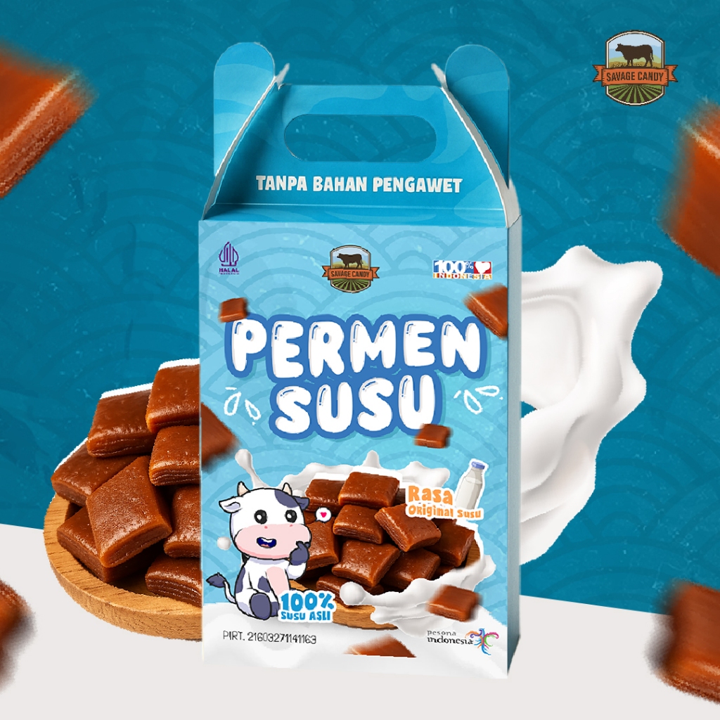 

PERMEN SUSU ENAK 100% SUSU ASLI LEMBANG (Original)/Permen Susu Lembang/Oleh-Oleh Lembang | 100% Susu Asli | Tanpa Bahan Pengawet