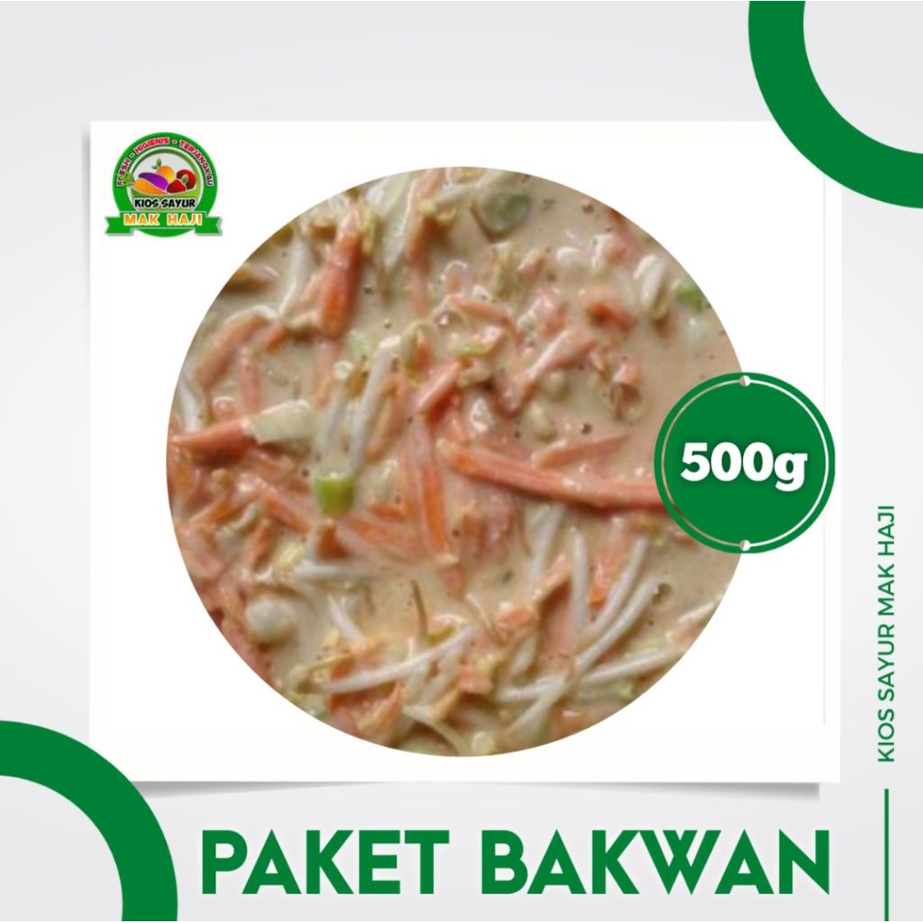 

Paket adonan bakwan 1pcs