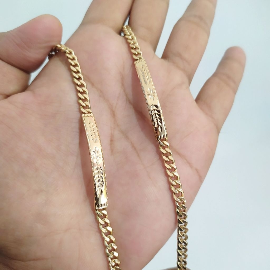 Swasa Gelang Rantai Plat satu dewasa