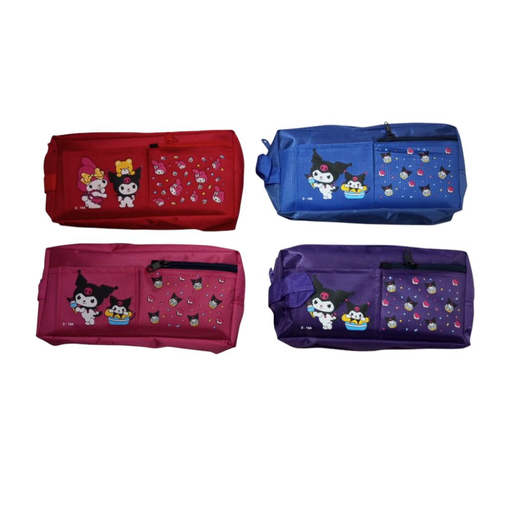 

TEMPAT PENSIL MOTIF KUROMI MURAH BAGUS / KOTAK PENSIL ANAK