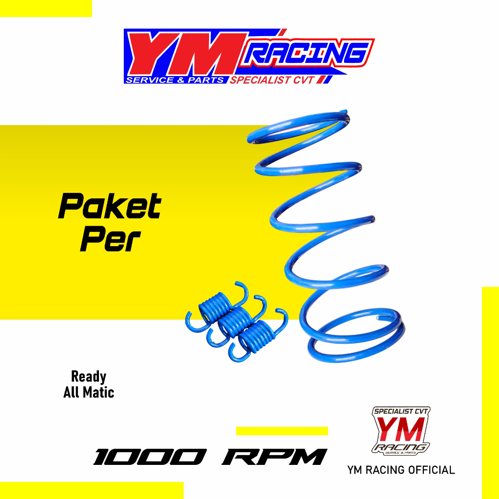 UPGRADE PER CVT 1000 RPM PLUS PER CENTRI 1000 RPM ALL MATIC / PER CVT PLUS PER CENTRI 1000 RPM UNTUK