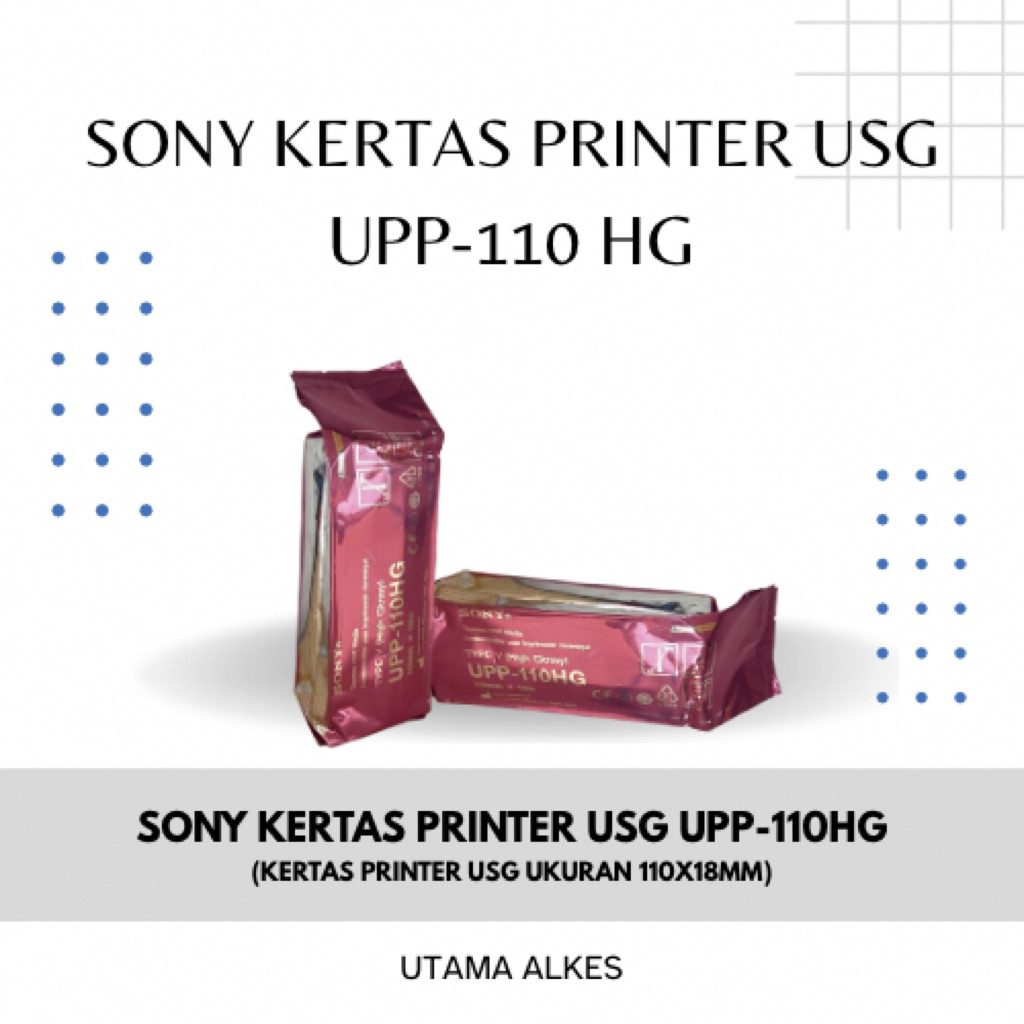 

Kertas USG SONY UPP 110HG USG Paper Kertas Printer Print USG Sony Paper USG UPP 110HG, Alat Laboratorium dan Klinik
