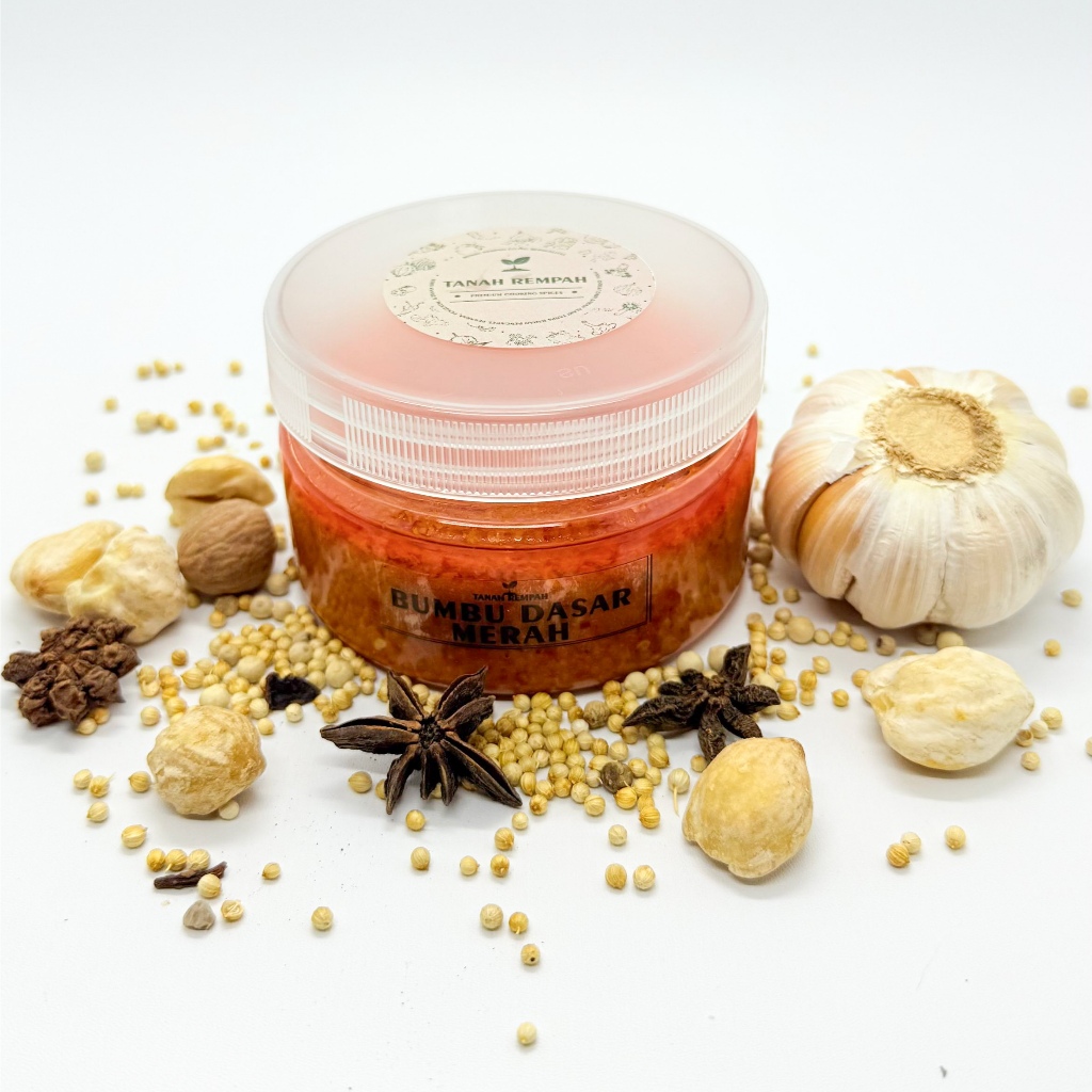 

Bumbu Dasar Merah Tanah Rempah 200gr