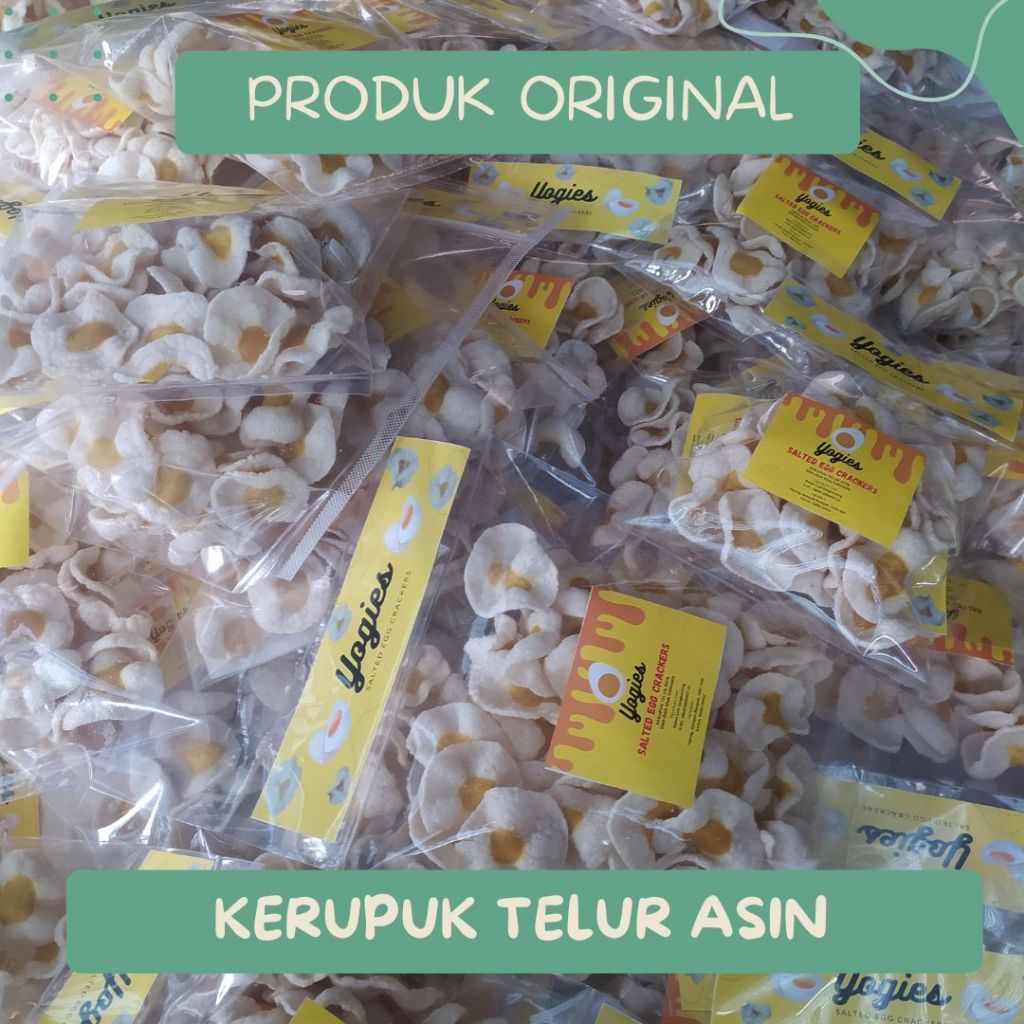 Kerupuk Telur Asin Malang - Camilan - Kerupuk Telor Asin Matang