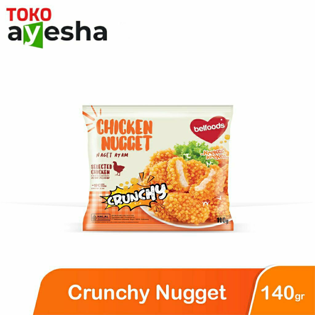 

Belfoods Chicken Nugget Crunchy 140 gr