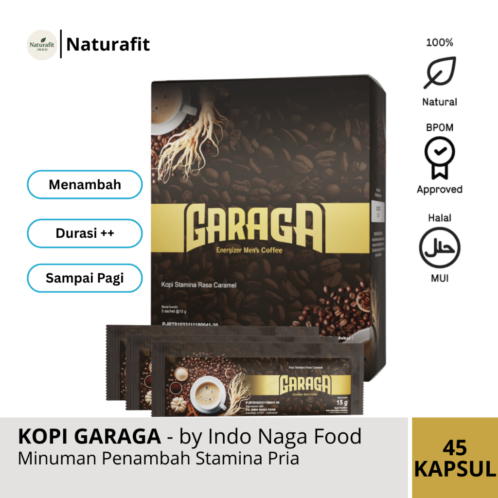 

GARAGA - Kopi Stamina Kuat Tahan Lama BPOM KOPI EXTRA GINSENG PENAMBAH STAMINA PRIA TAHAN LEBIH LAMA ORIGINAL