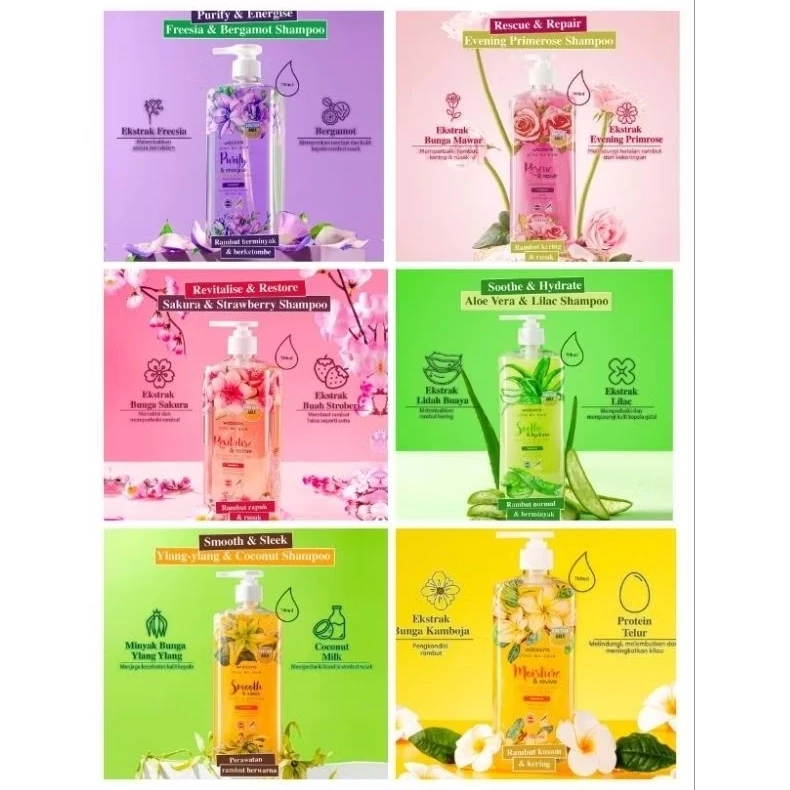 WATSONS Keratin Booster Shampoo | Love My Hair Watsons Shampoo| Shampoo Perawatan Rambut Watsons