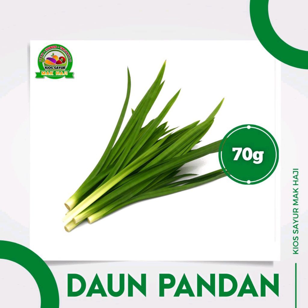 

Daun pandan 70 gram