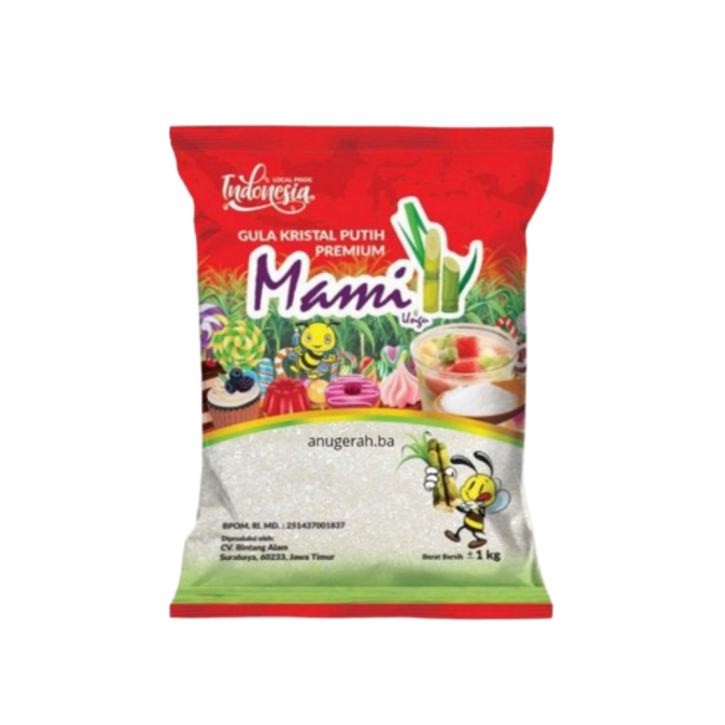

Gula Pasir Mami Ungu Kristal Putih Berkualitas 500gr
