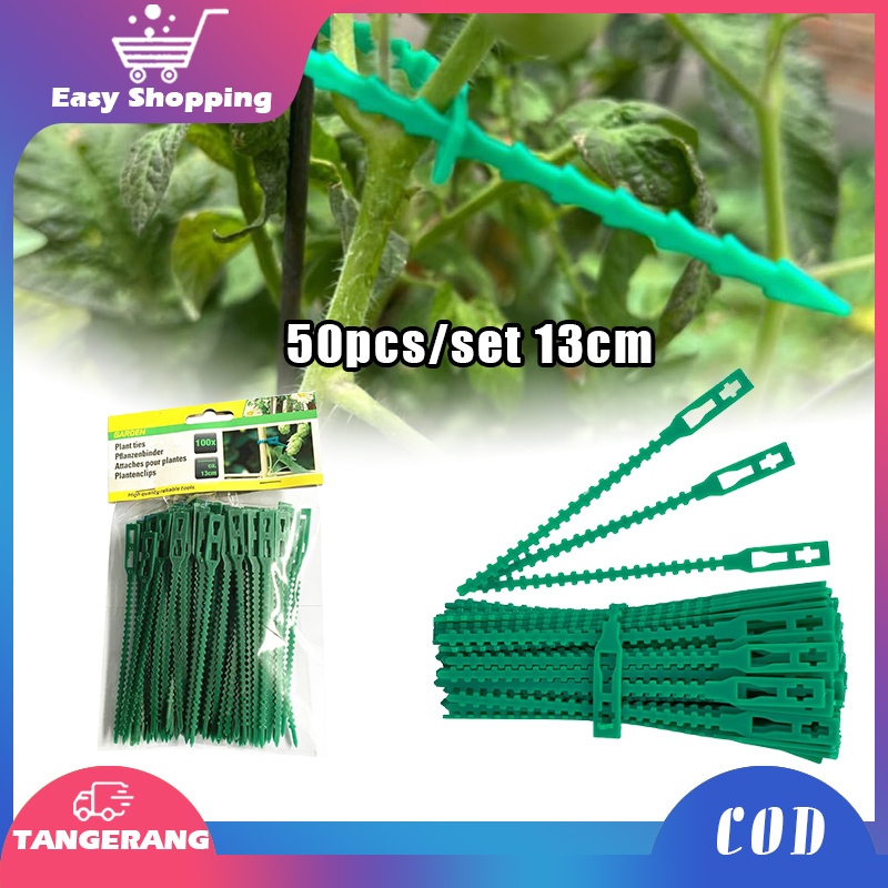 Kawat Pengikat Tanaman Tali Pengikat Tanaman Perlengkapan Tanaman Bahan Plastik