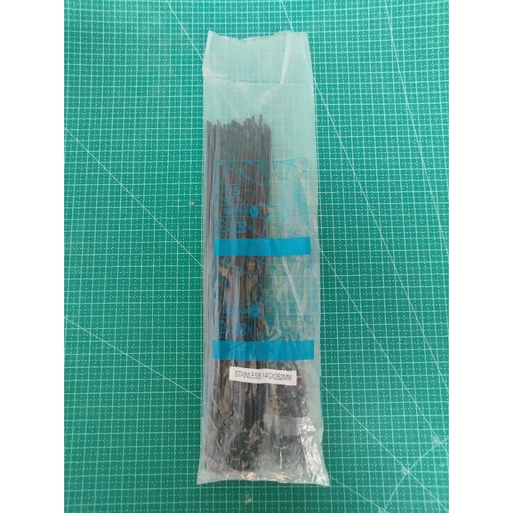 Jari-jari Sepeda Stainless 262mm Jari-jari Sepeda