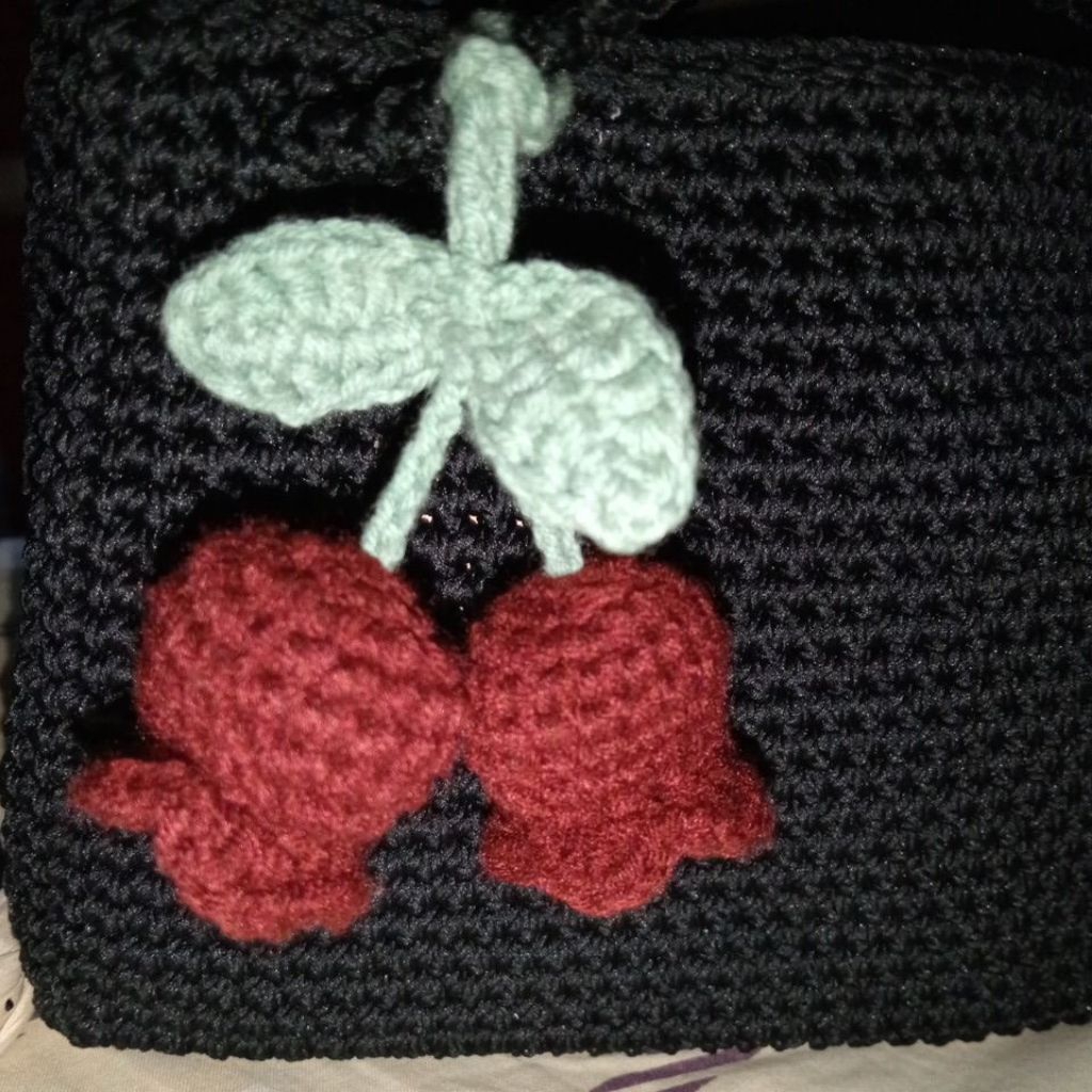 Crochet Keychain Lily of the valley