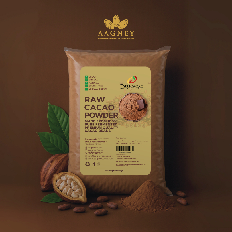

Raw Cacao Powder 5 Kg - Delicacao Bali | Bubuk Coklat Asli