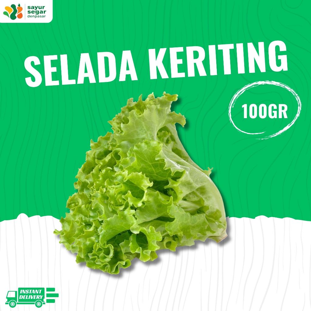 

Selada Keriting 100gr - Sayur Segar Denpasar