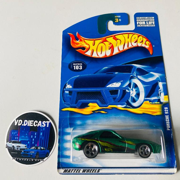 Hot Wheels Blue Card Porsche 928