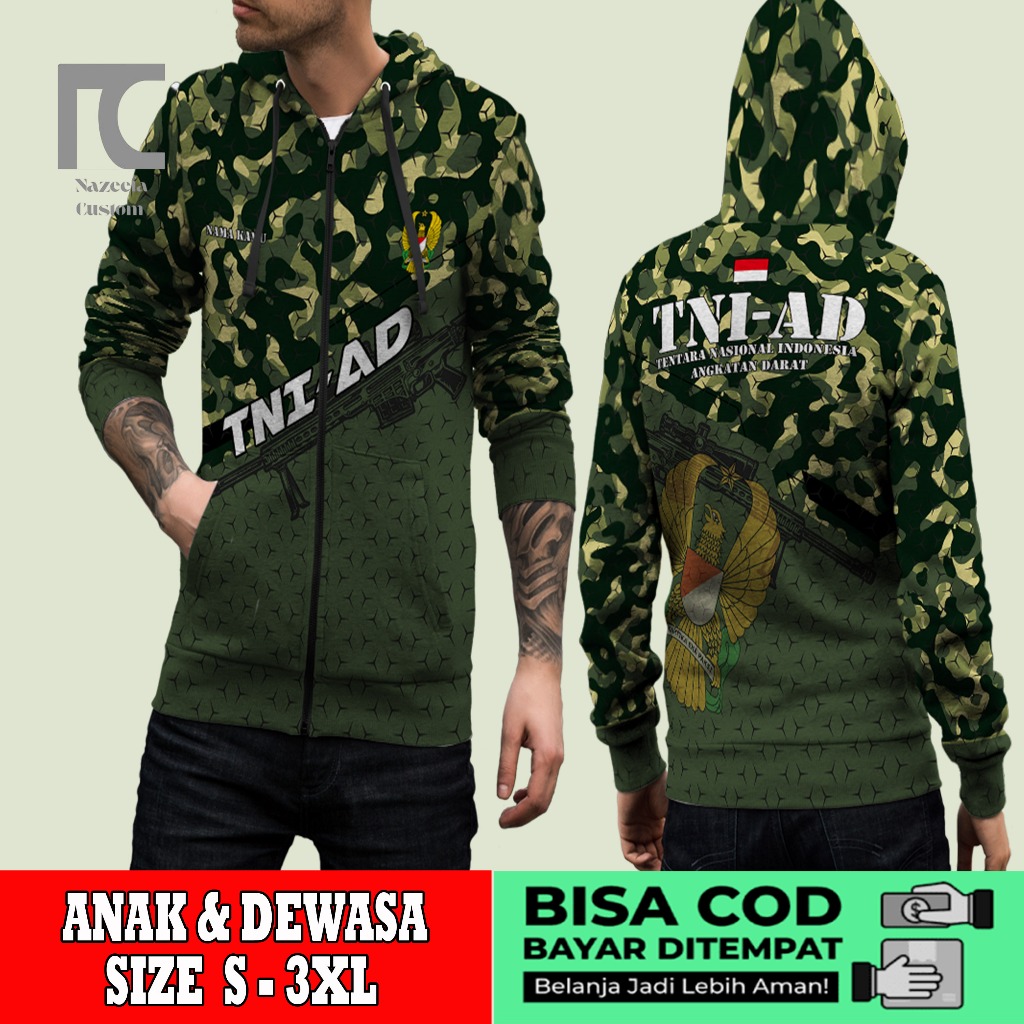 JAKET TNI AD FULL PRINTING SUBLIMATION CUSTOM ART 04