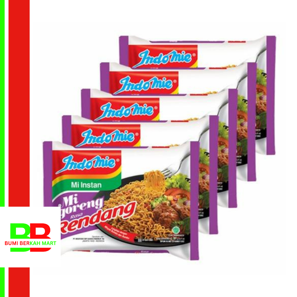 

PROMO TERMURAH! MIE GORENG/ INDOMIE GORENG RENDANG 5 PCS DAN 10 PCS