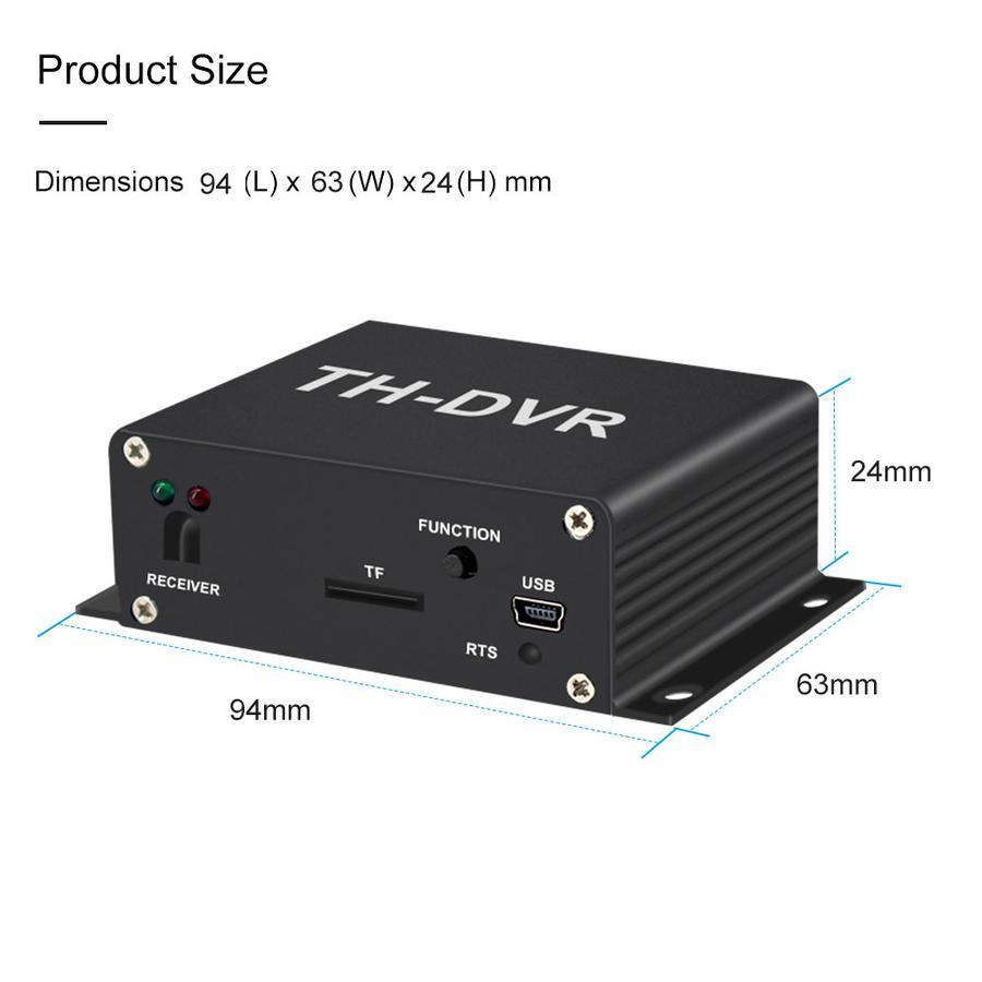 Alat Mini DVR Rekam Video Monitor CCTV Support TF Card