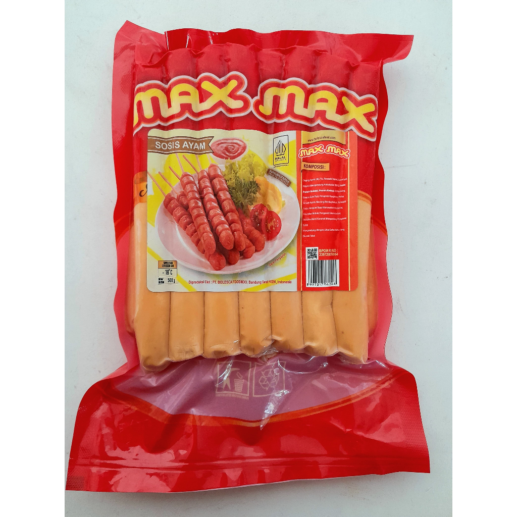 

MAX MAX selulose ayam 15s 500gr