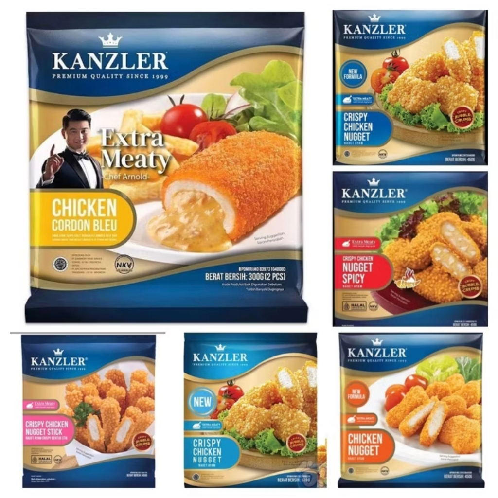 

Kanzler Chicken Nugget Crispy Spicy Chicken Nugget 450gr