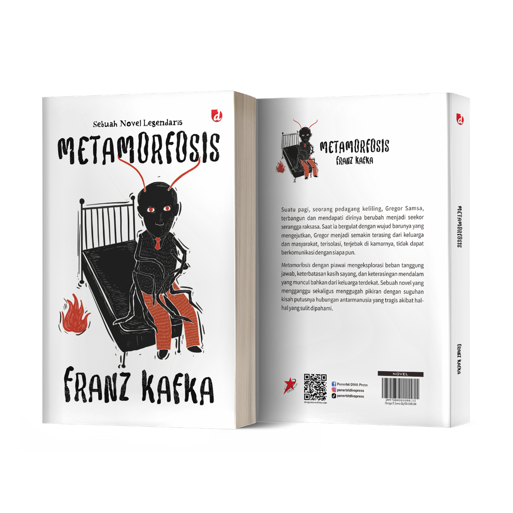 Novel Klasik Metamorfosis Karya Franz Kafka - Buku Sastra Dunia
